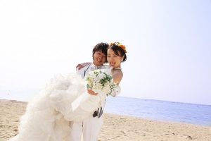 浜辺の花嫁